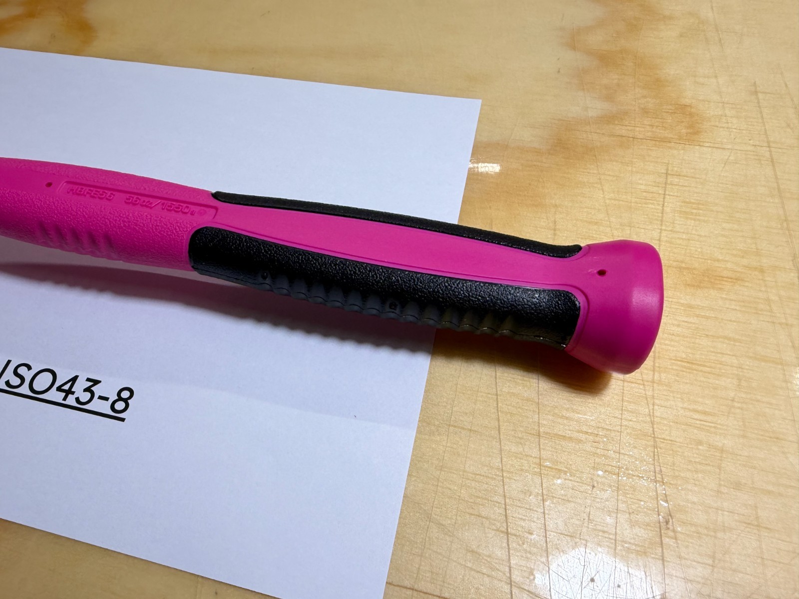 Snap-on Tools NEW ELECTRIC PINK 56oz / 1550g Soft Face Dead Blow Hammer HBFE56EP