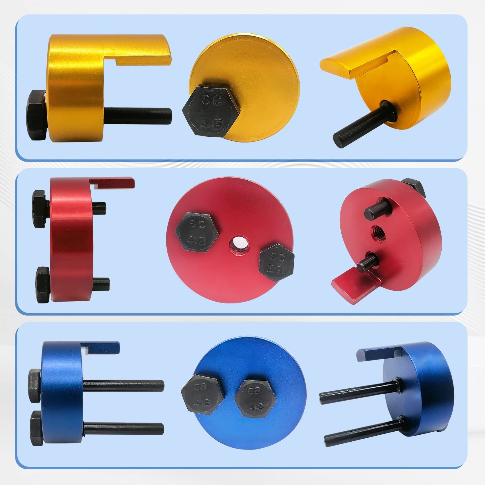 Universal Auxiliary Stretch Belt Removal Tool Set for BMW, Ford, Mercedes, VW, A
