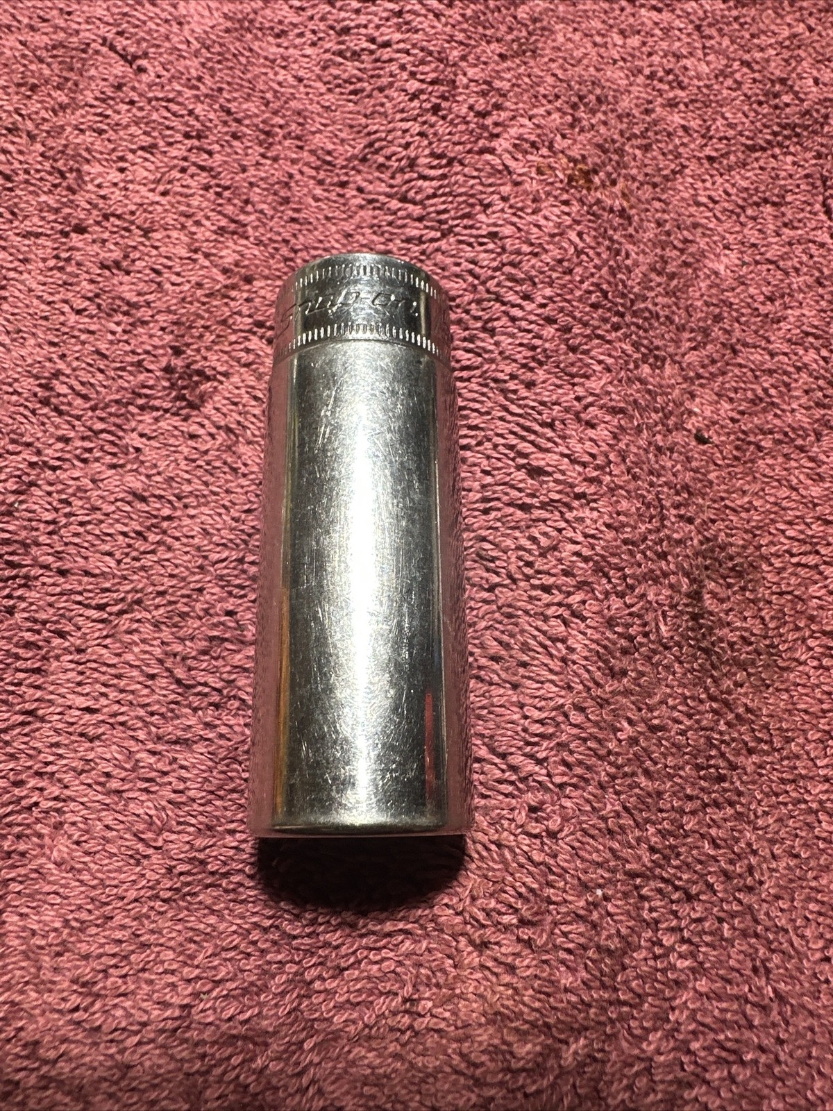 Snap On SFSM18 3/8 Inch Drive 18mm 6 Point Deep Socket Nice!