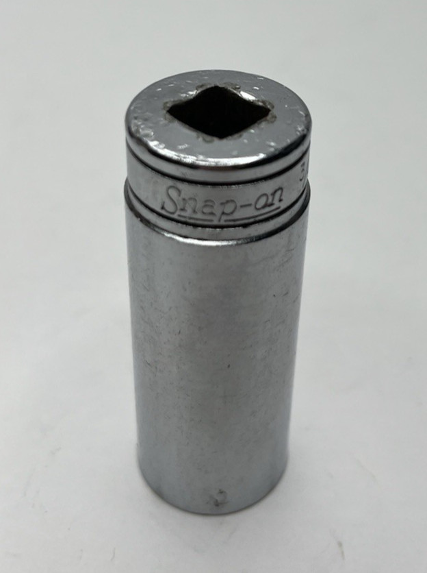 Snap-on Tools USA 3/8″ Drive 3/4″ 6pt Chrome Socket SFS-241 2-5/8″ Deep Well