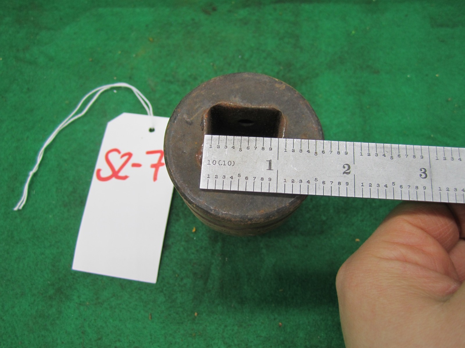 SNAP-ON 1 INCH TO 1-1/2 INCH PIN HOLE IMPACT ADAPTER # IM35