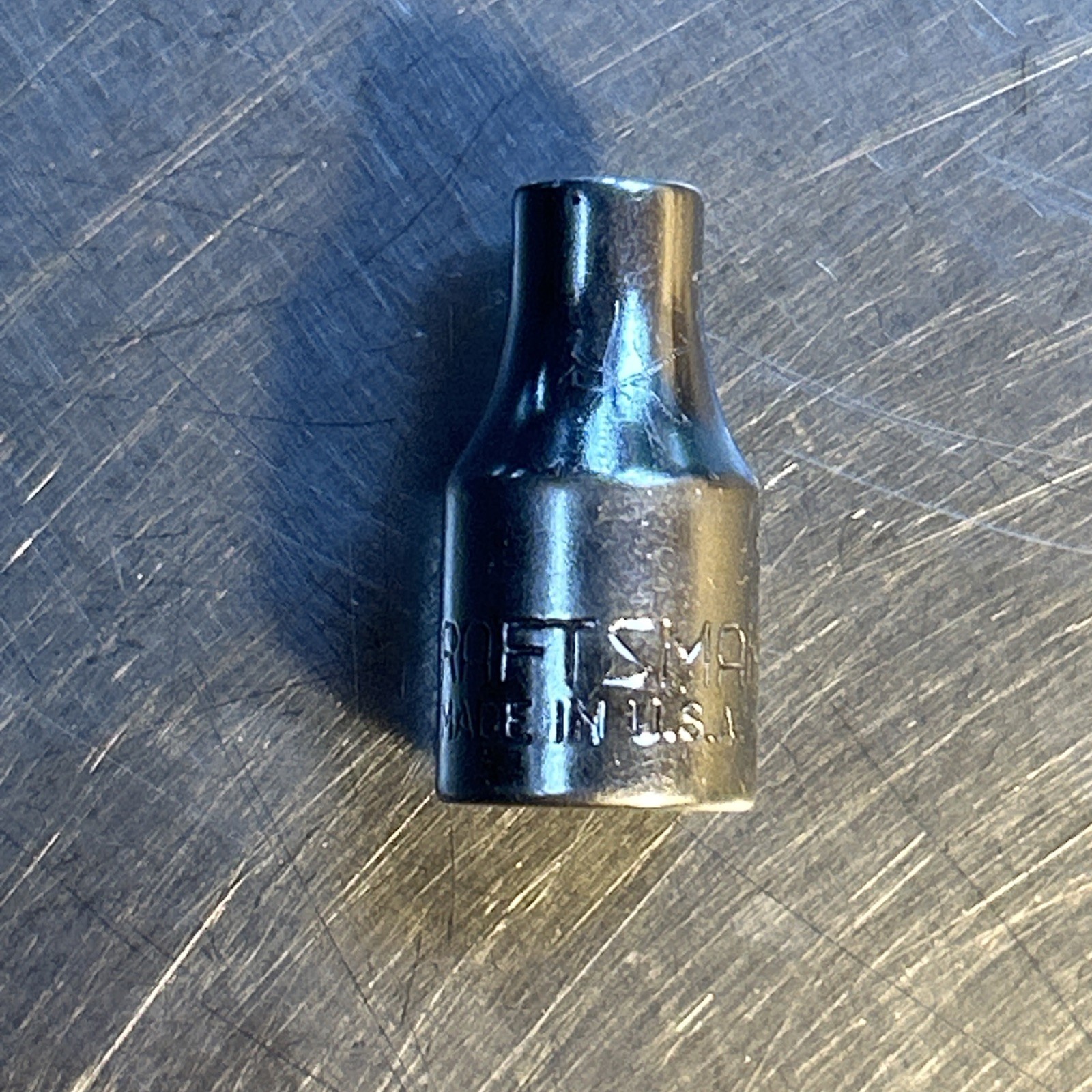 Craftsman 5/32 Shallow Socket 1/4″ Drive 6 Point G-Series 43481 Made in USA