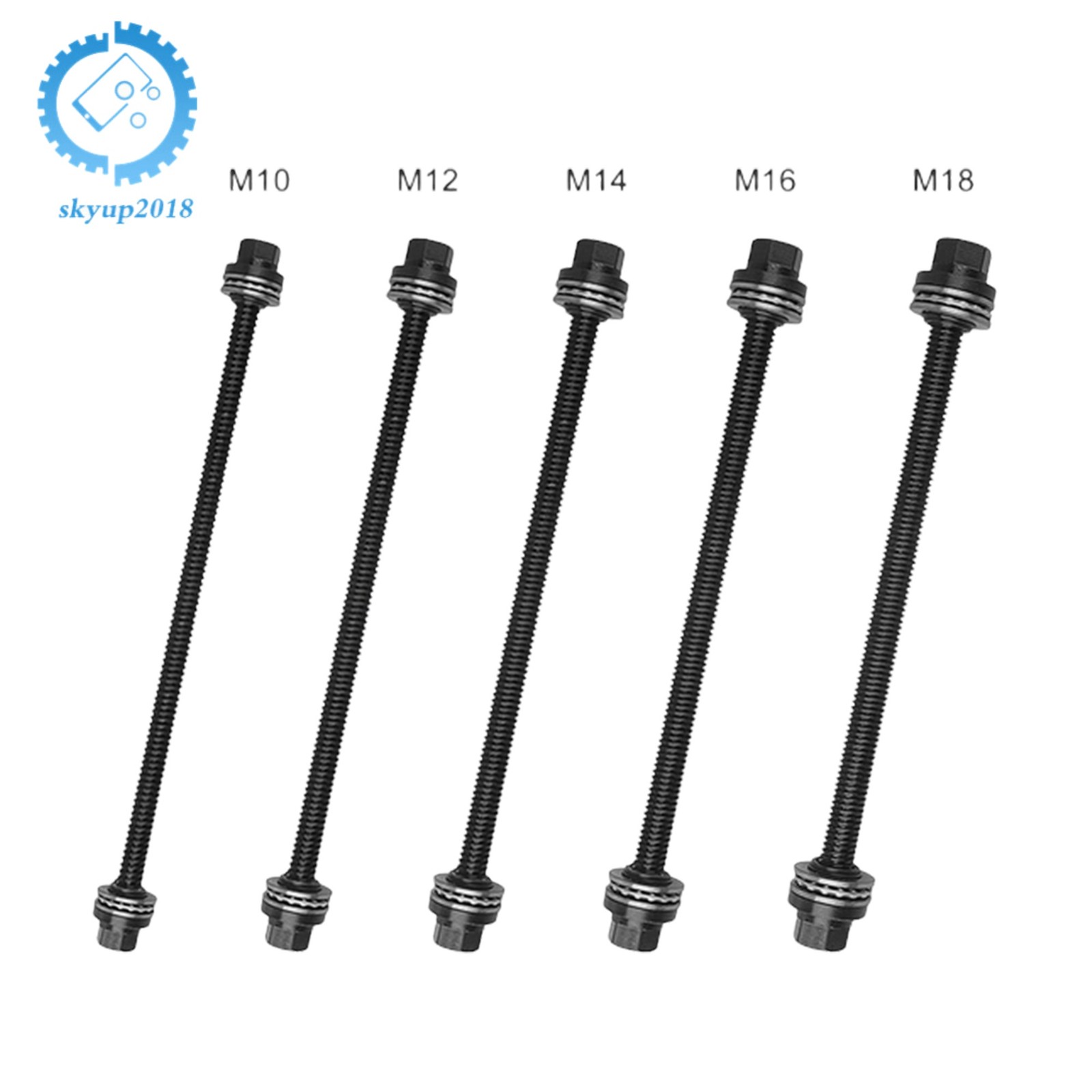 27Pcs Universal Press and Pull Sleeve Kit Bush Bearing Removal Insertion Tool