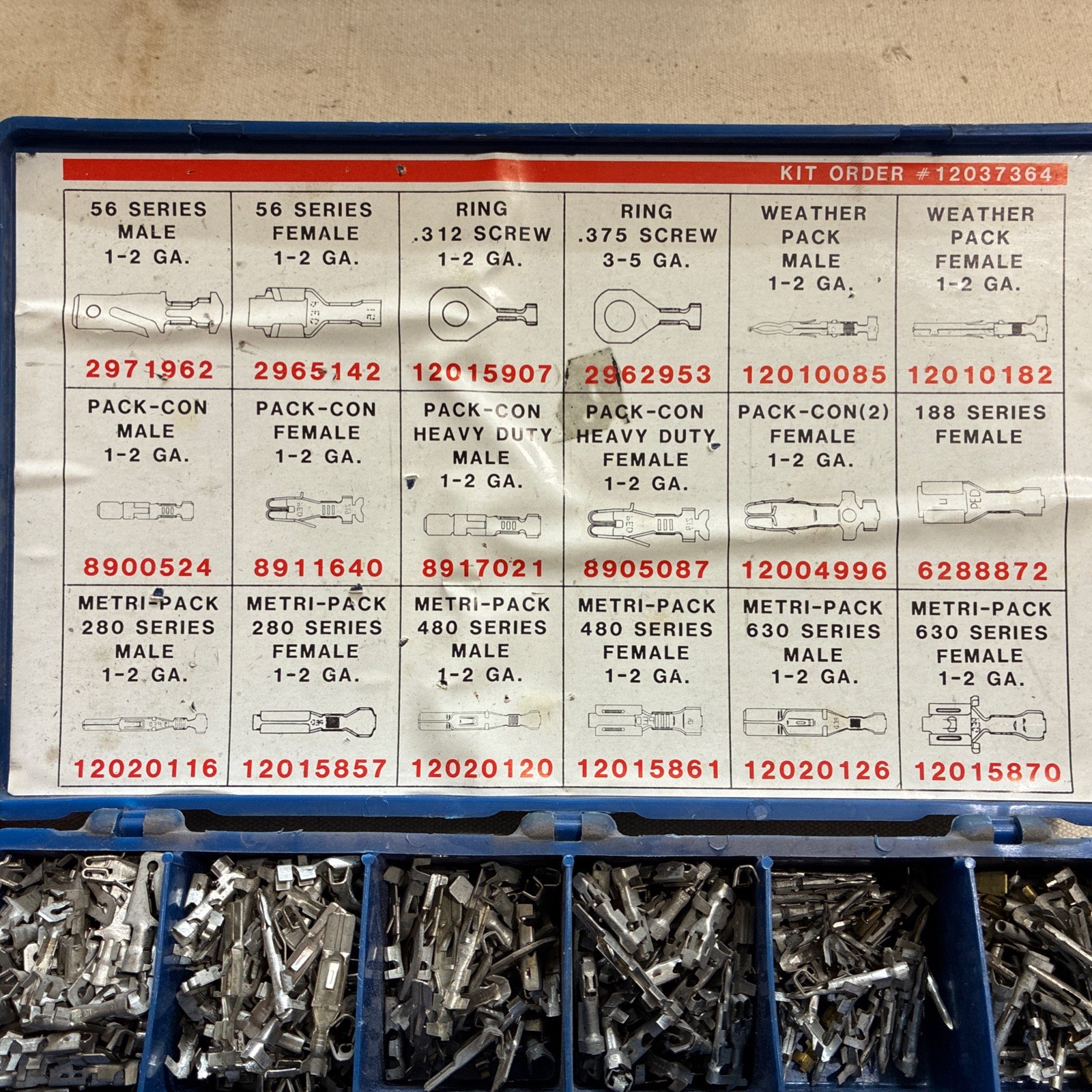 Terminal Repair Kit Order 12037364. Unknown Brand