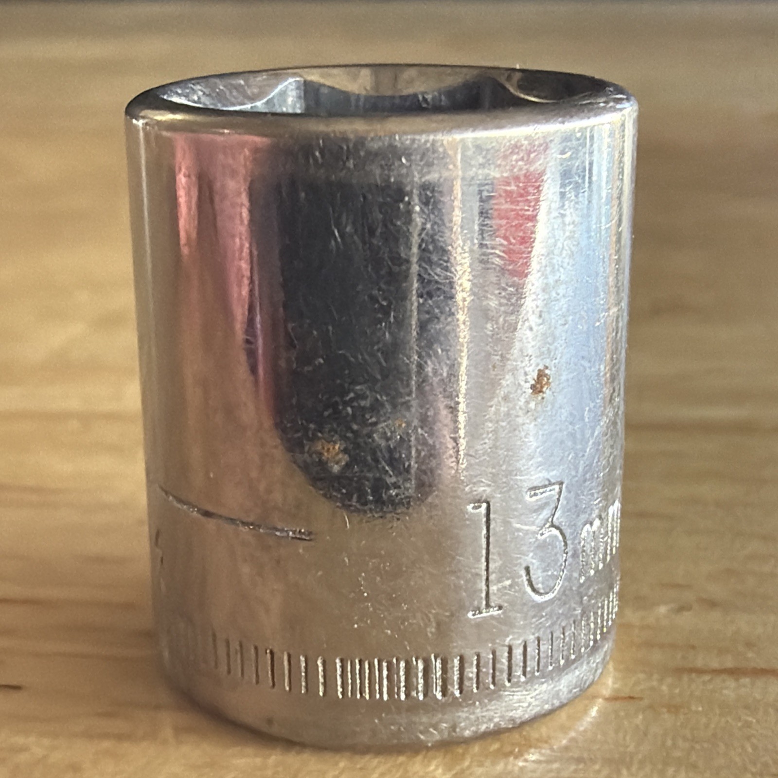 Craftsman 13mm Shallow Socket 1/4″ Drive 6 Point Inverted G2 Series 43514 USA