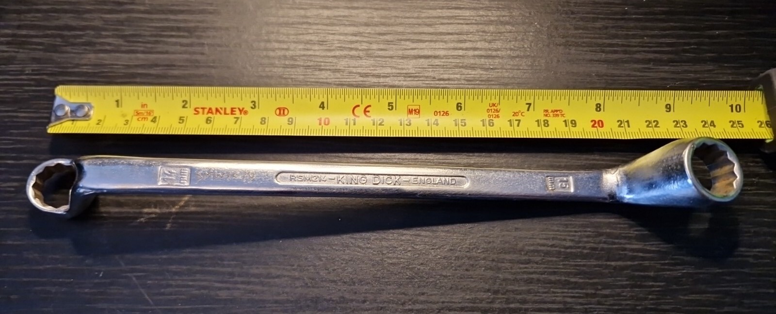 King Dick RSM214 14mm X 15mm Ring Spanner Military Issue