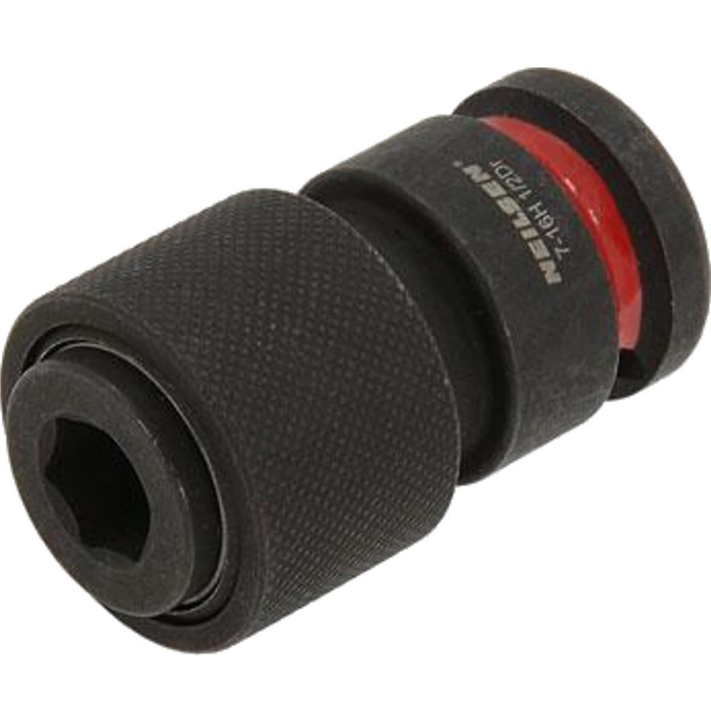 Neilsen 1/2″ Square To 7/16″ Hex Impact Bit Adaptor Quick Release Socket