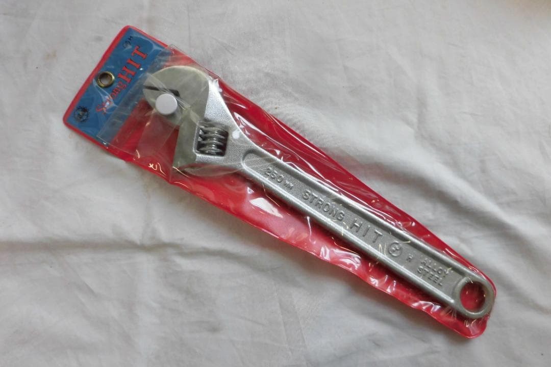 Hit Strong Monkey Wrench 250mm 24 pieces