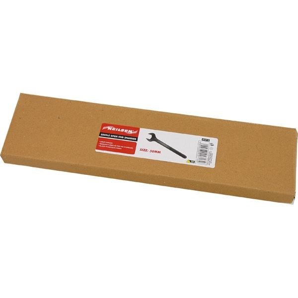 50mm Single Open Ended Spanner Combination Wrench Impact Black Chrome Vanadium