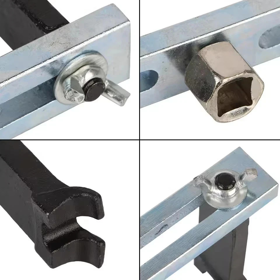 Universal Adjustable Fuel Pump Tank Lid Cover Remover Wrench Spanner Tool Car