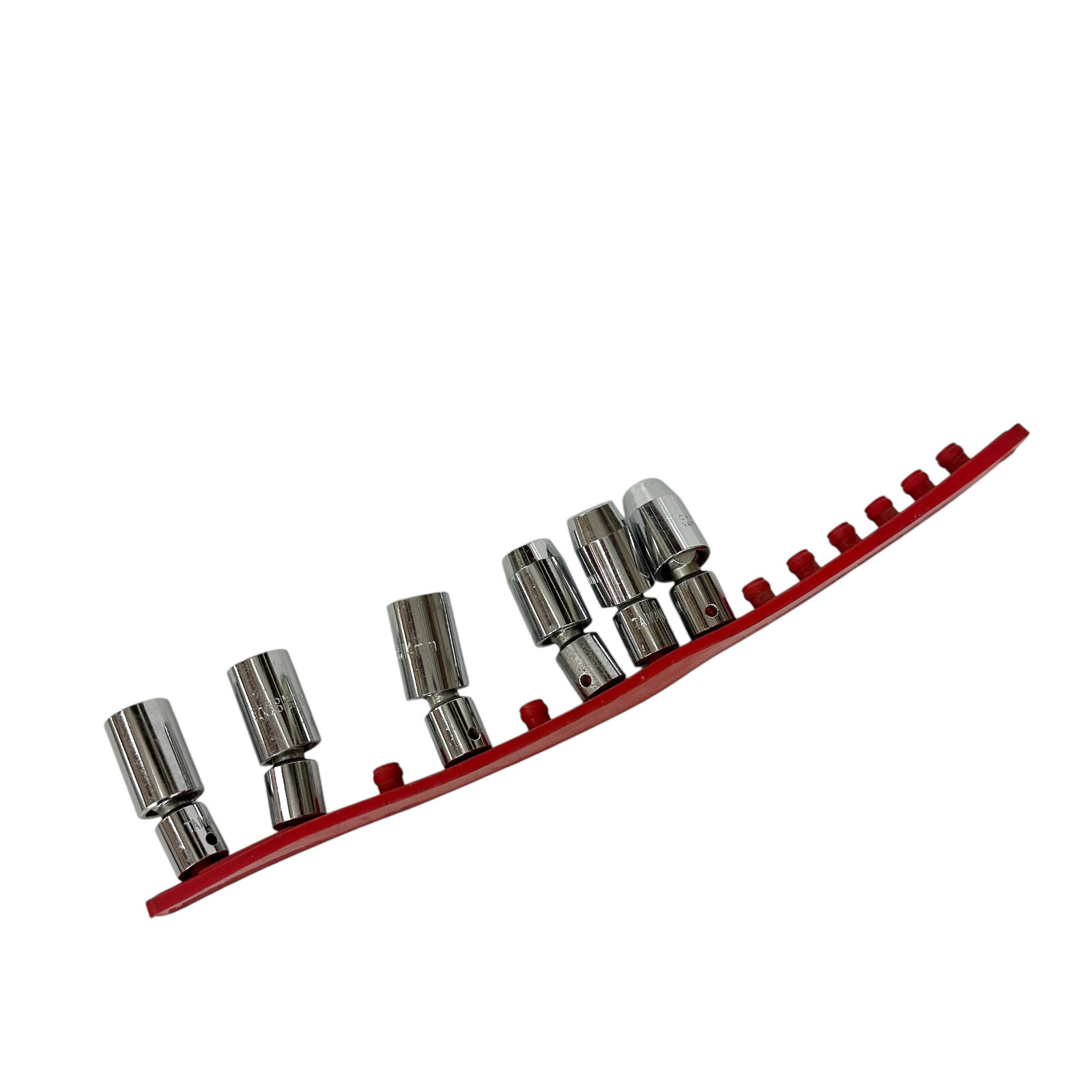 Chrome Vanadium Magnetic Swivel Socket Set, 10, 11, 13, 14, 16, 17 mm, 6 Pcs