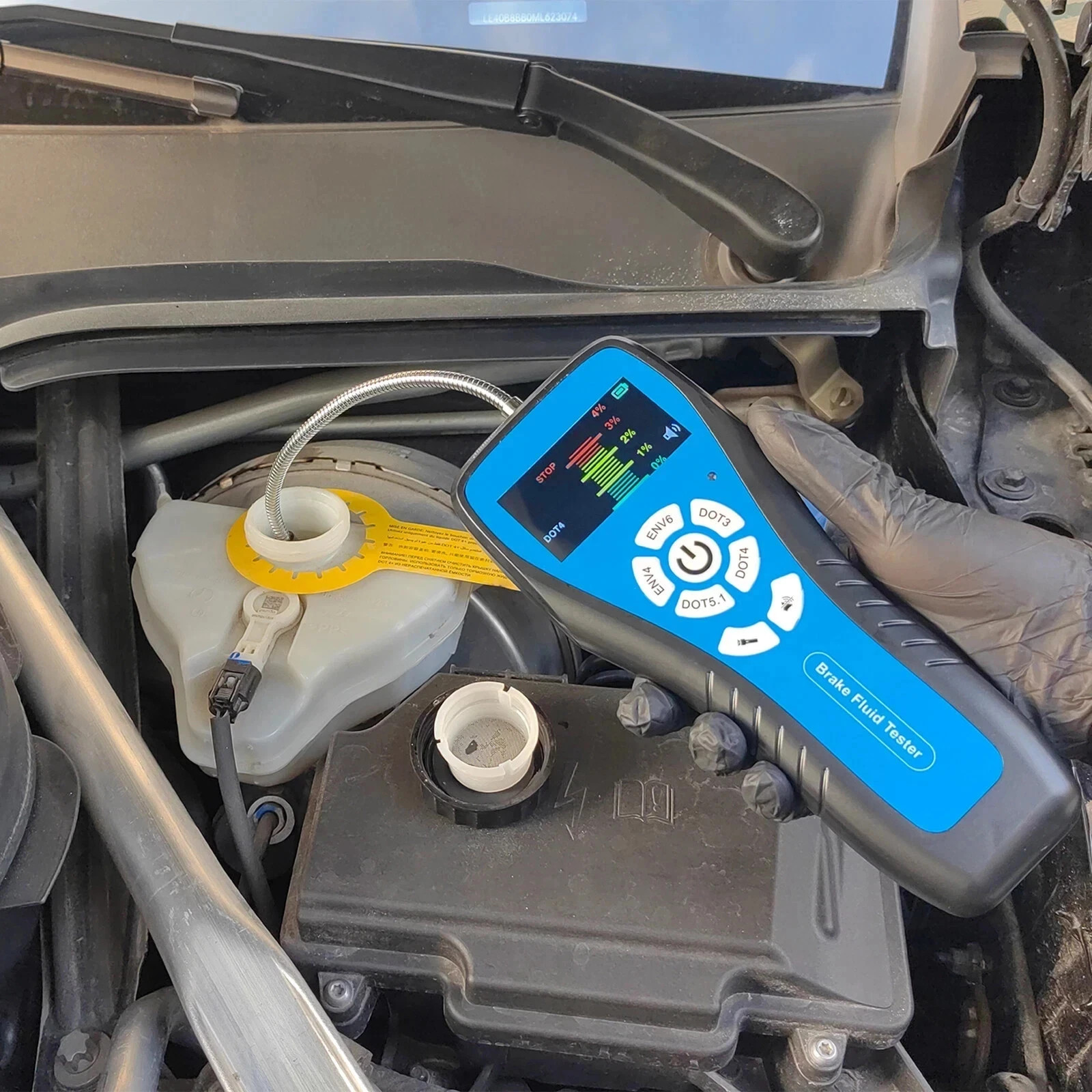 Auto Brake Fluid Tester,Corrosion Resistance Probe for DOT3 DOT4 DOT5 ENV6 ENV4