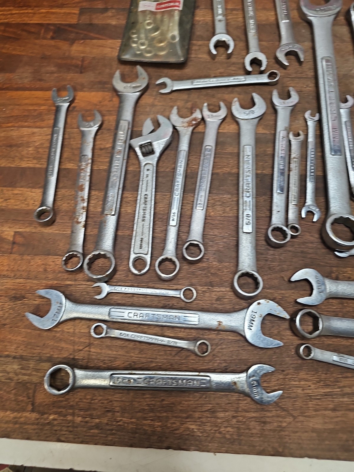 PP15- 50 Vintage USA CRAFTSMAN Wrenches – Assorted SAE & Metric –