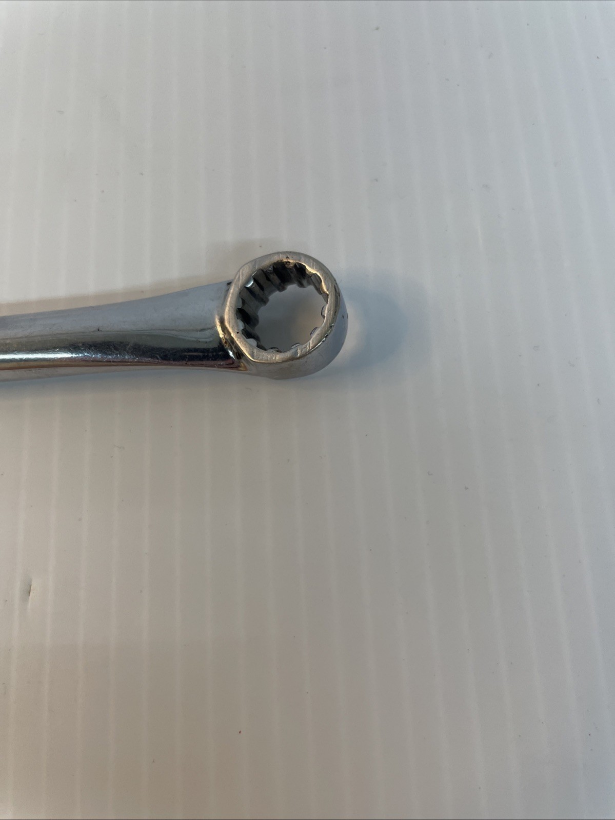 SNAP ON HEX SAE SPLINE 15° OFFSET BOX WRENCH #XDES1214 3/8″ x 7/16″
