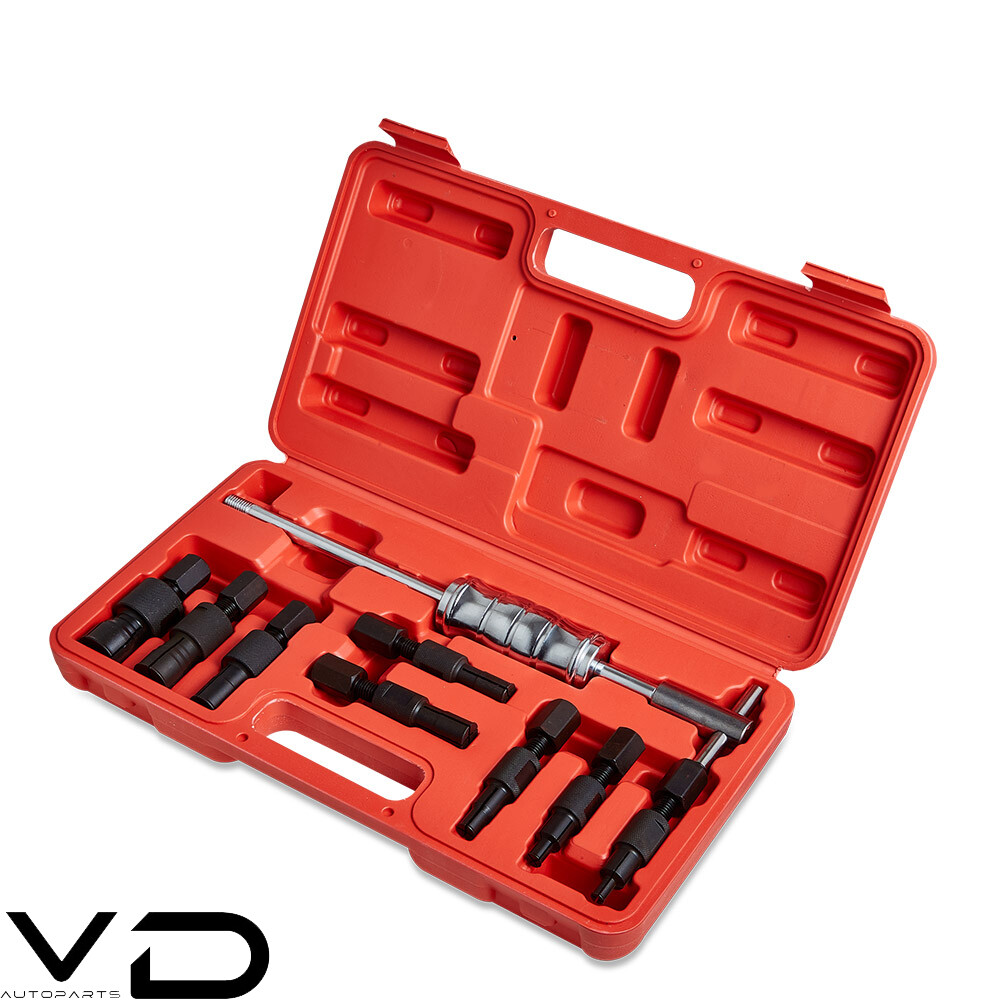 9pc Internal Bearing Remover Slide Hammer Set Blind Hole Inner Puller Set 8-32mm