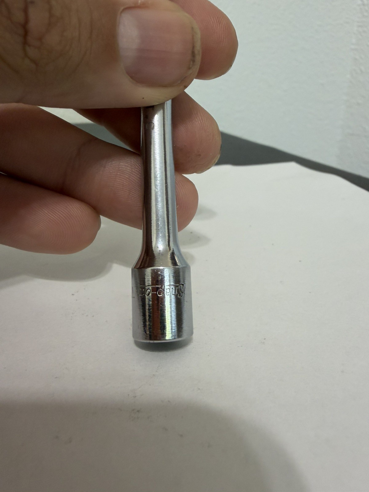 Snap-On TMXW4 1/4 Drive 4” Long Chrome Friction Ball Wobble Ext. Made in the USA