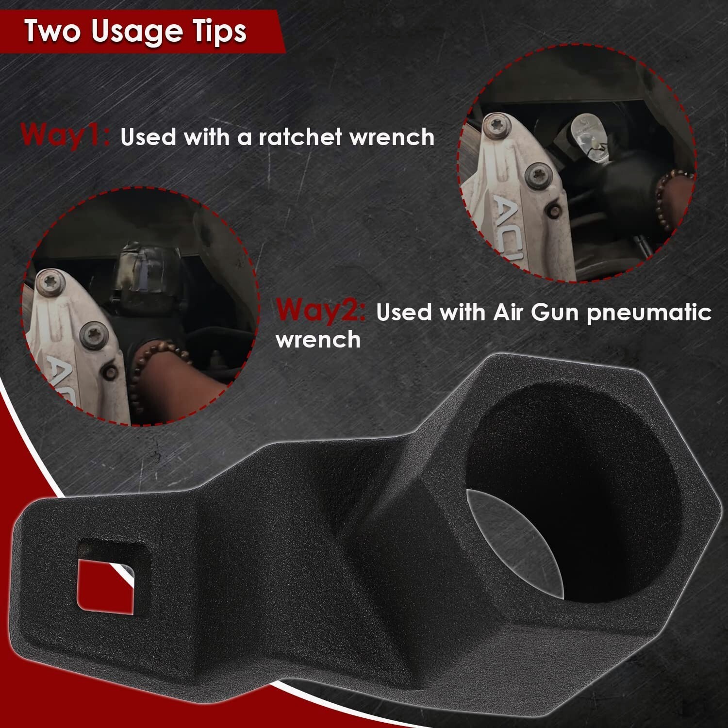 50mm Crankshaft Crank Pulley Wrench Holder Tool for Honda and Acura Engines