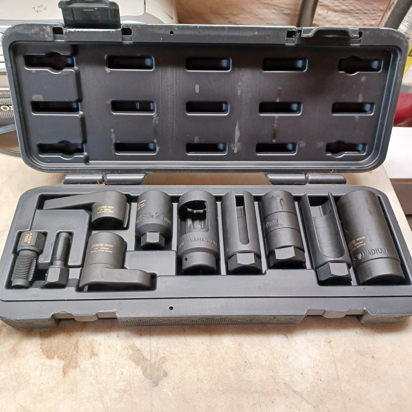 ARES Impact Oxegen Sensor Socket Set 10 Piece