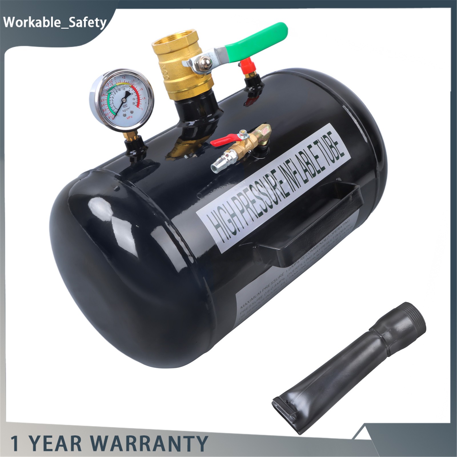 5 Gallon Air Tire Bead Seater 145PSI Blaster Tool Seating Inflator Car Truck ATV
