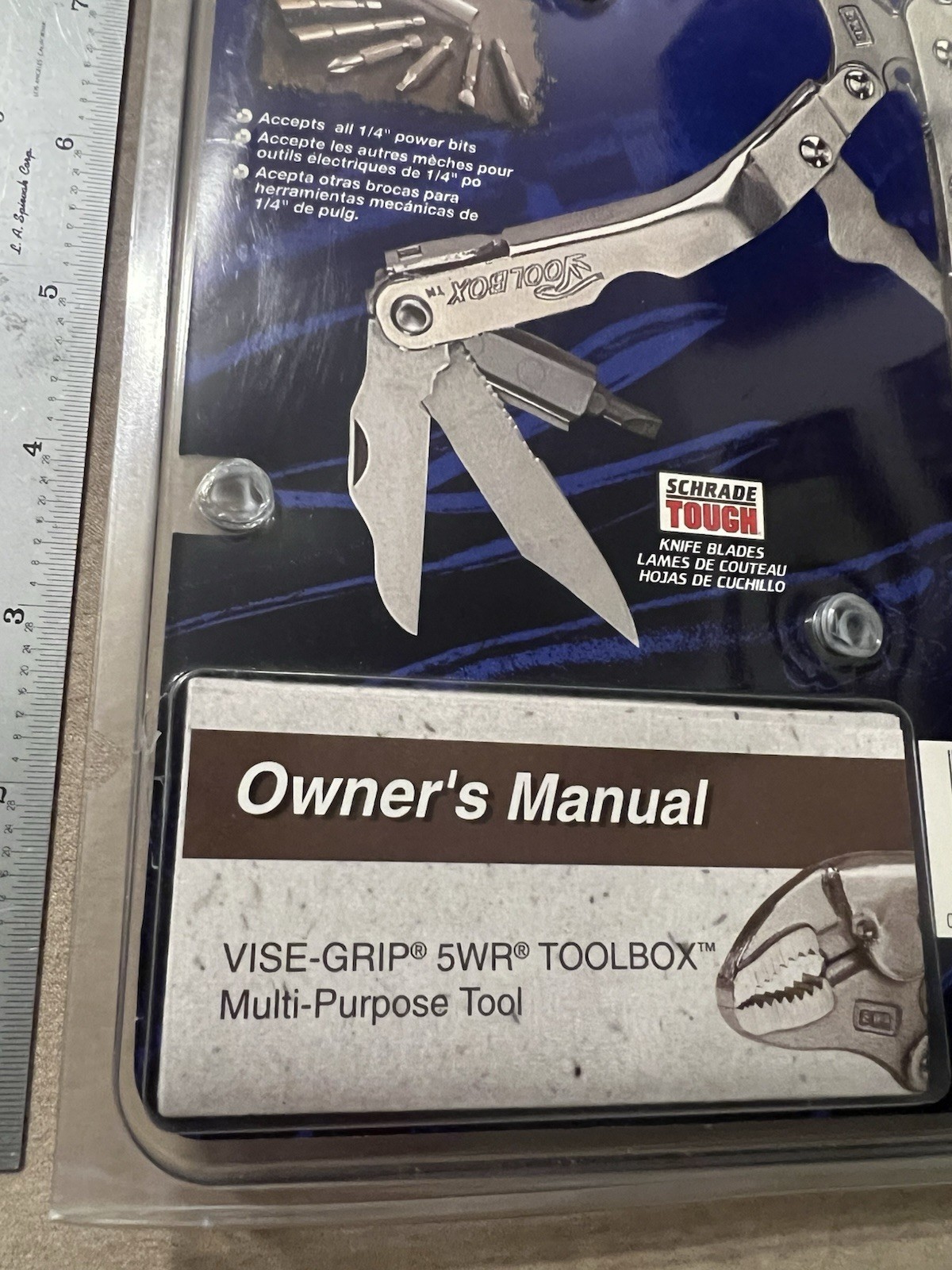 Petersen Dewitt Vise Grip Locking Pliers 5WR Schrade Multi-Tool USA Toolbox