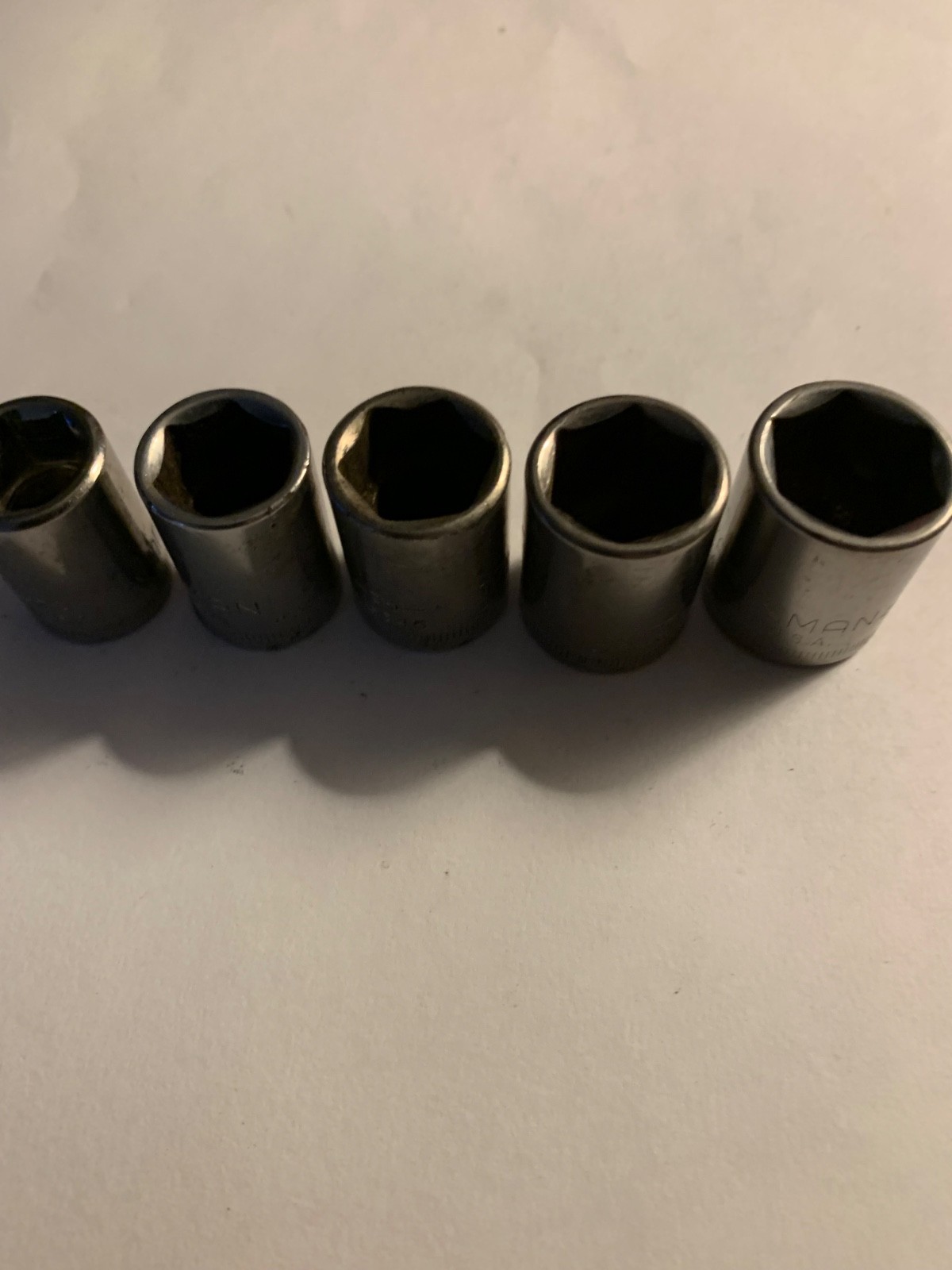 Craftsman 3/8″ Drive 6 Point Shallow Socket Metric, 11mm, 12, 13, 14, and 15mm