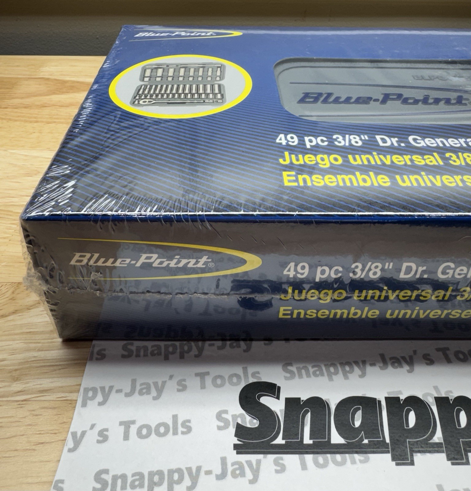 Snap-on Blue-Point Tools 49pc 3/8” SAE & METRIC General Service Set BLPGSS3849