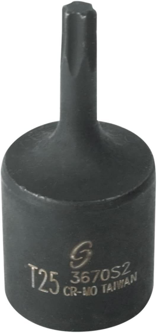 Sunex 3670s2 3/8-Inch Drive T 25 Internal Star 1 Count (Pack of 1)
