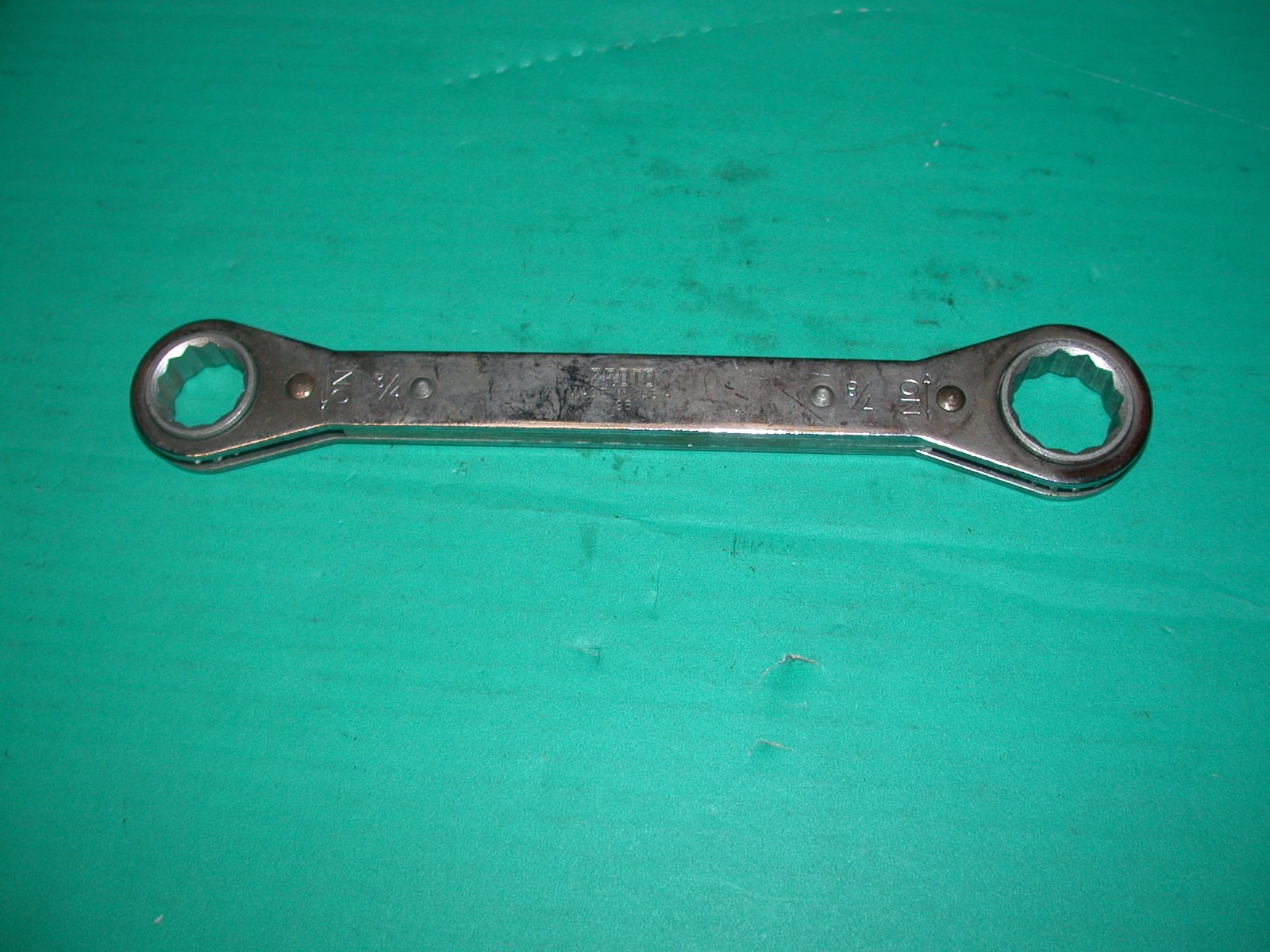 Good Used Proto No.1194 Ratchet Box Wrench Spanner: 5/8″ x 11/16″ AF
