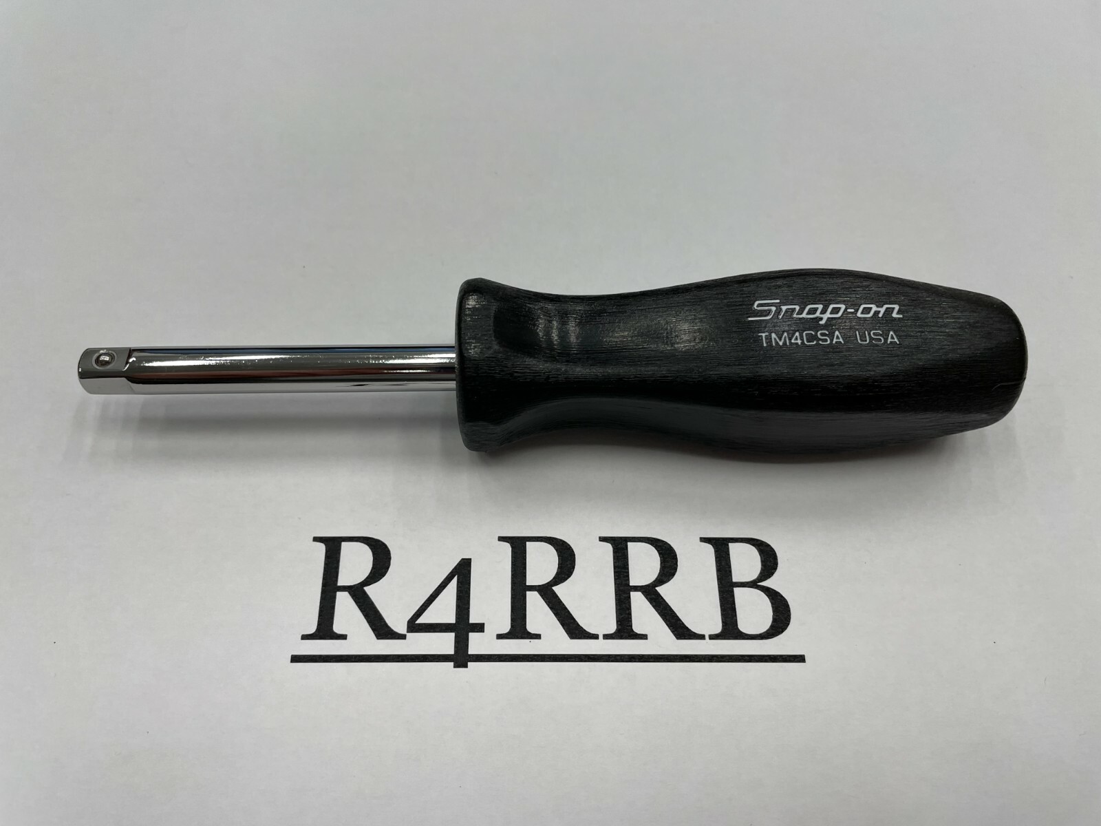 Snap-on Tools USA NEW BLACK Hard Handle 1/4″ Standard Shank Driver TM4CSA