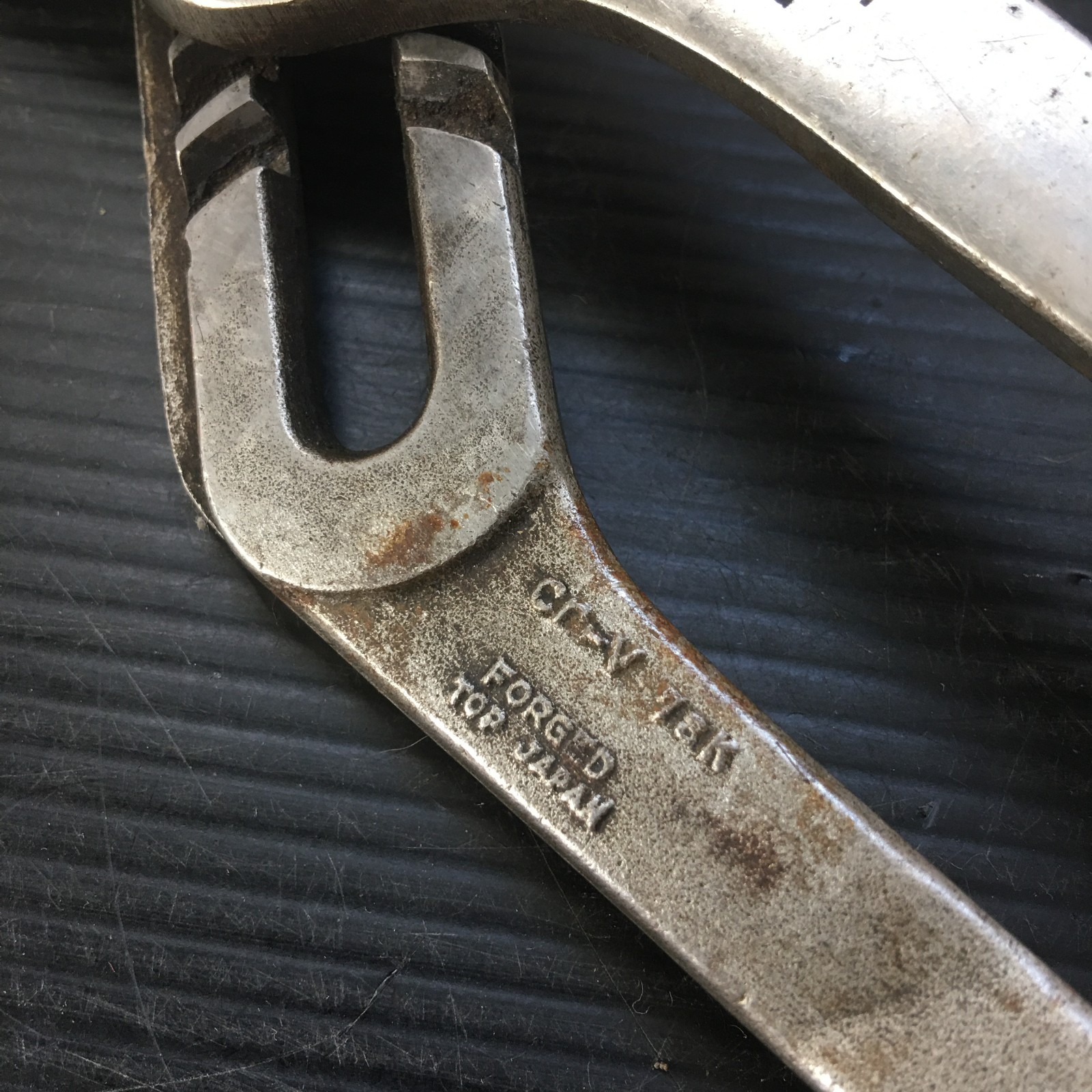 Vintage Truecraft K512G Cr-V Forged Top Pliers Slip Joint Groove Joint 12″ Japan