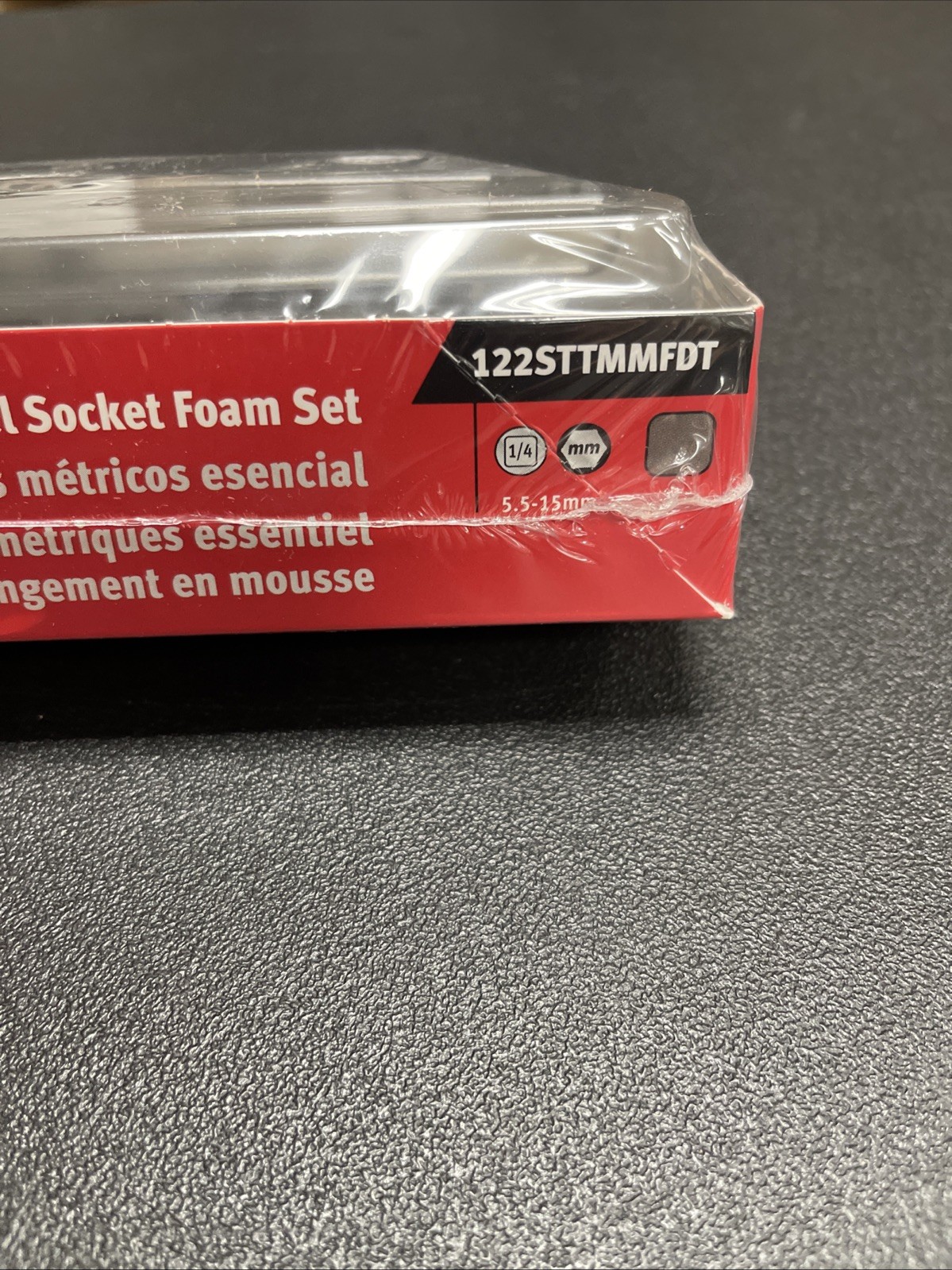 New Snap-on 22pc 1/4″ drive Metric Shallow & Deep Socket Set 122STTMMFDT