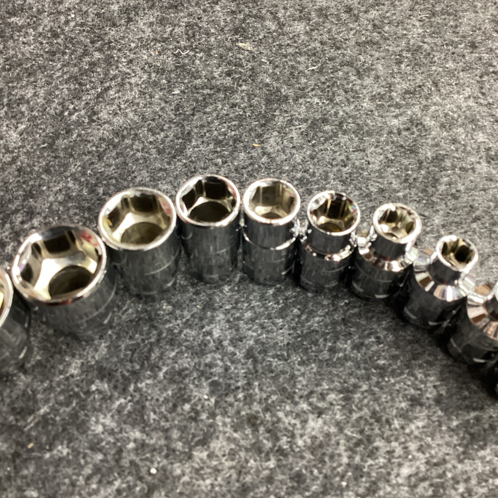 Craftsman 1/4 Inch Drive Max Axess SAE Socket Set 10 Pieces 5/32” – 9/16”
