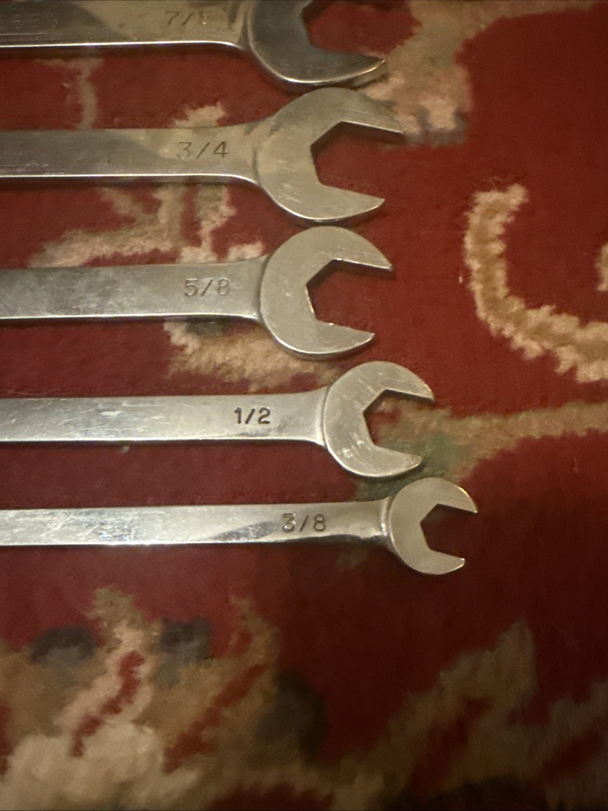 MAC TOOLS 6 Pc. SAE Thin Open-End Wrench Set DT Series-5/16″-1″. USA 🇺🇸