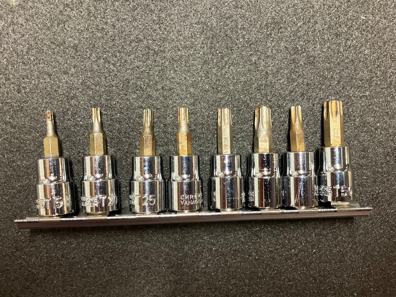 HEX & DRIVER BIT SOCKET SET HEX 3/8” Drive (e)