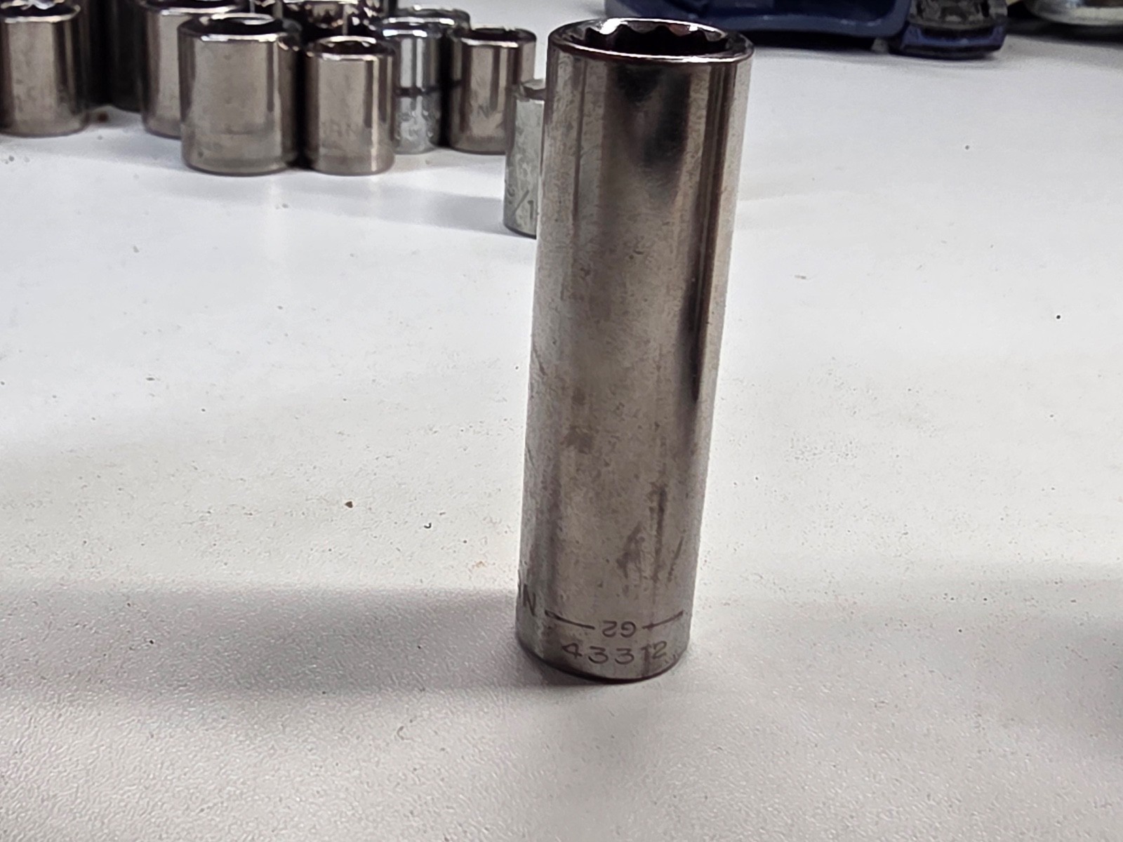 Craftsman USA 1/2″ Deep Well Socket 12 Point 3/8″ Drive Inverted G2 43312