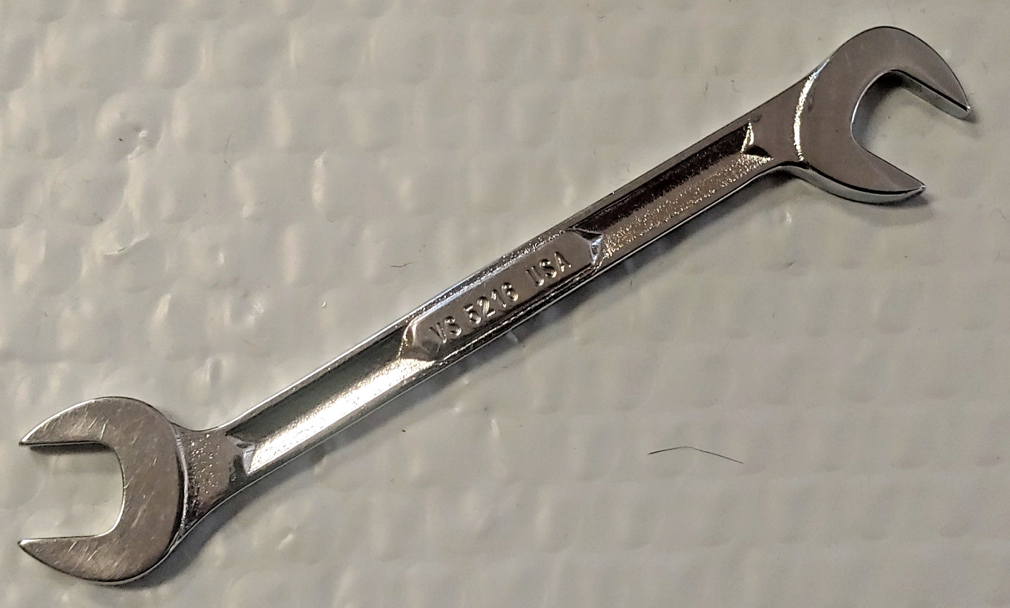 Snap-on Angle Wrench 1/2″ Open-end VS 5216, 4 Way 30-60 Degree Chrome Plate USA