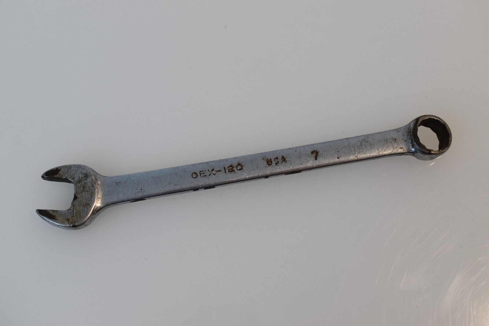 Snap On Tools OEX120 3/8″ SAE Flank Drive Combination Wrench 12 Point USA