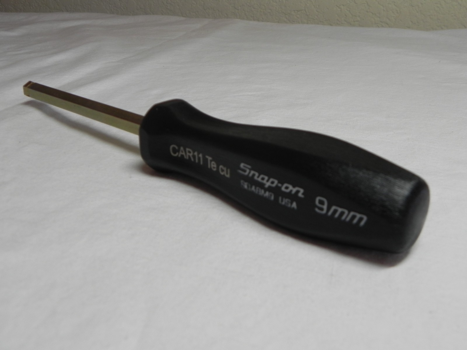 Snap-On SDABM9 9mm Ball Hex Head Driver Measuring 8-7/8» Long LOTBHHD8