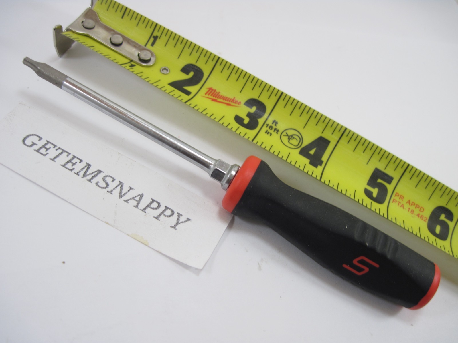 Snap On Mini T10 Torx/Star Soft Grip Orange Handle Driver SGDT310 NEW