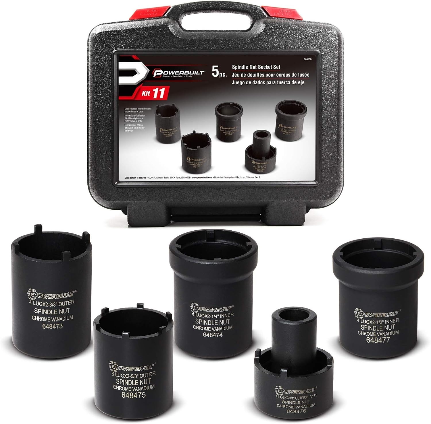 Complete Spindle Nut Socket Solution