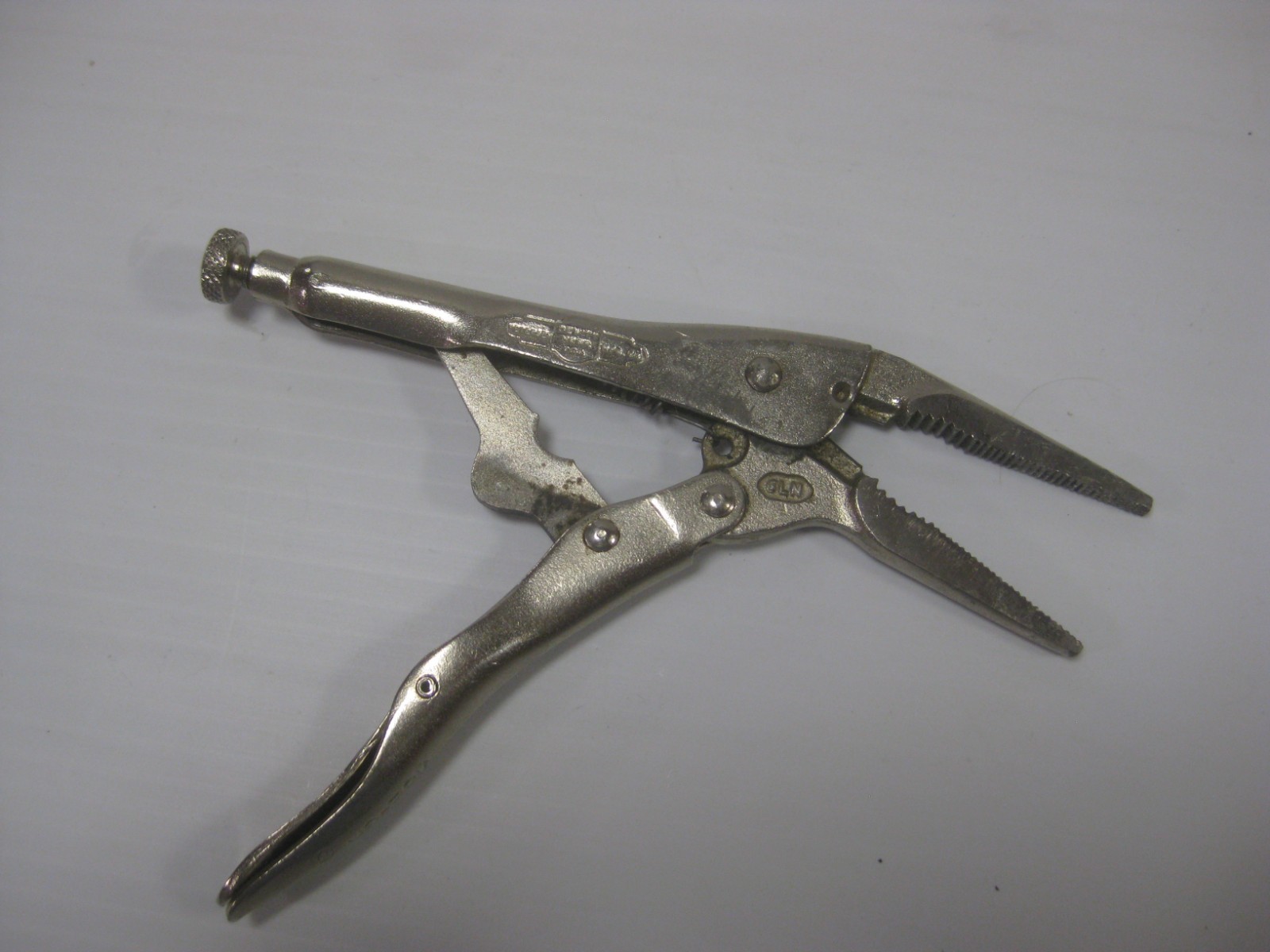 Vintage Peterson Dewitt USA 6″ Long Nose Vise Grip Plier 6LN