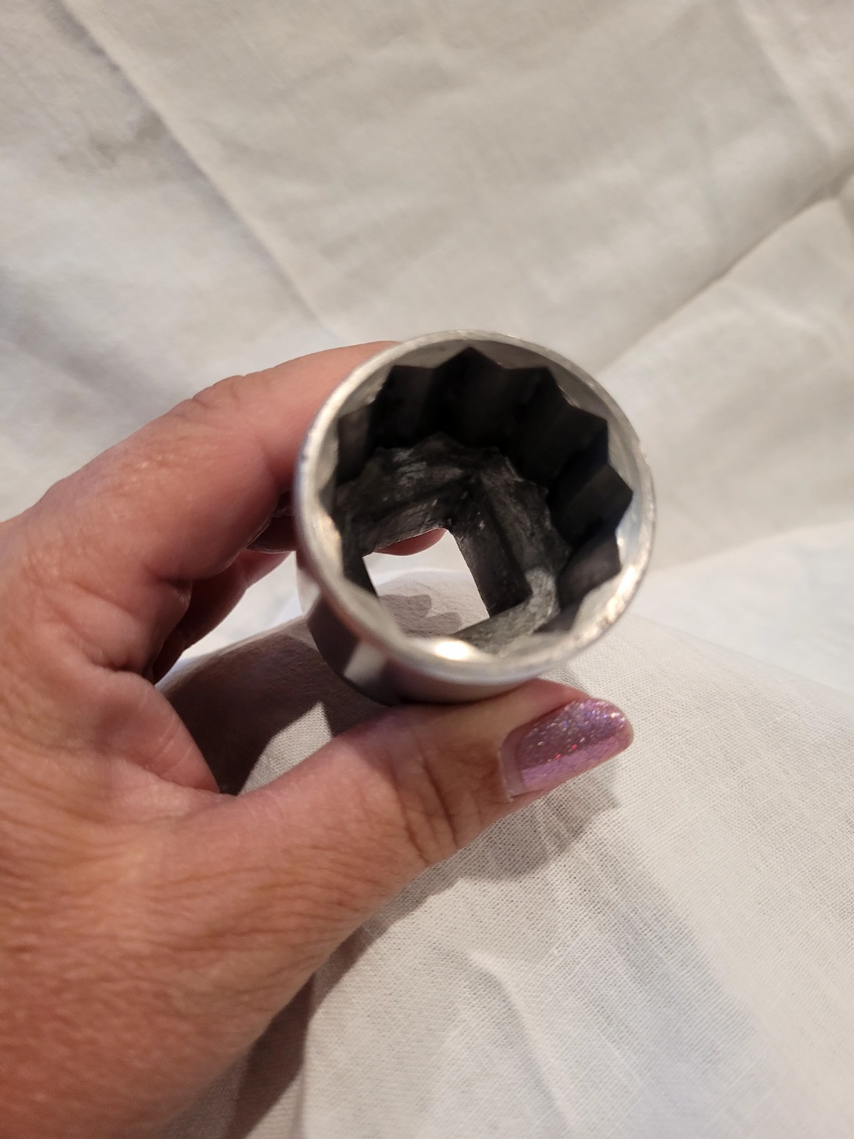 VINTAGE CHALLENGER 12 PT SOCKET. 1-3/16″. 3/4″ DRIVE -1838