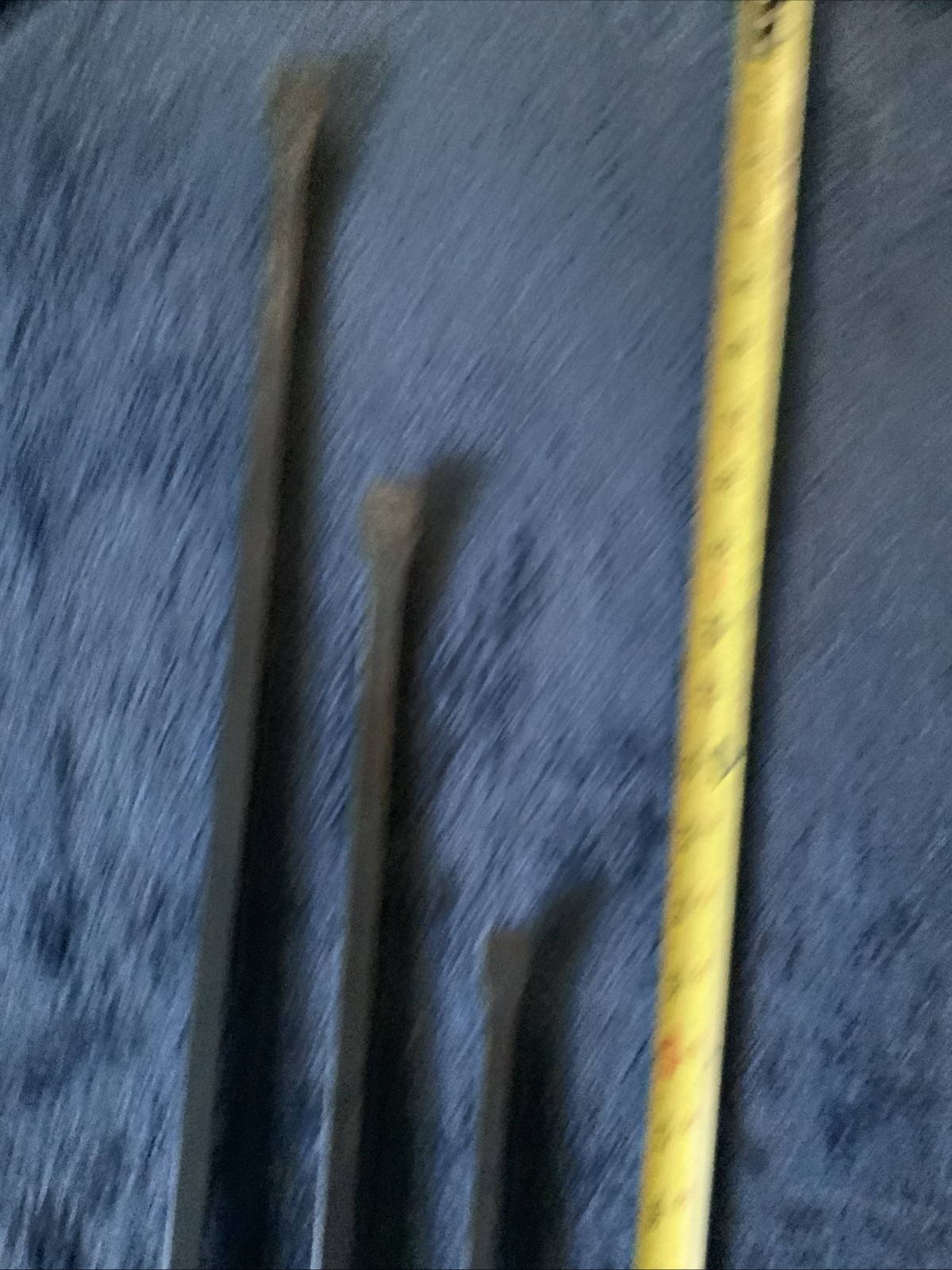 Snap On 3pc Pry Bars….2 Are Striking…..black…..see Pics…different Styles….