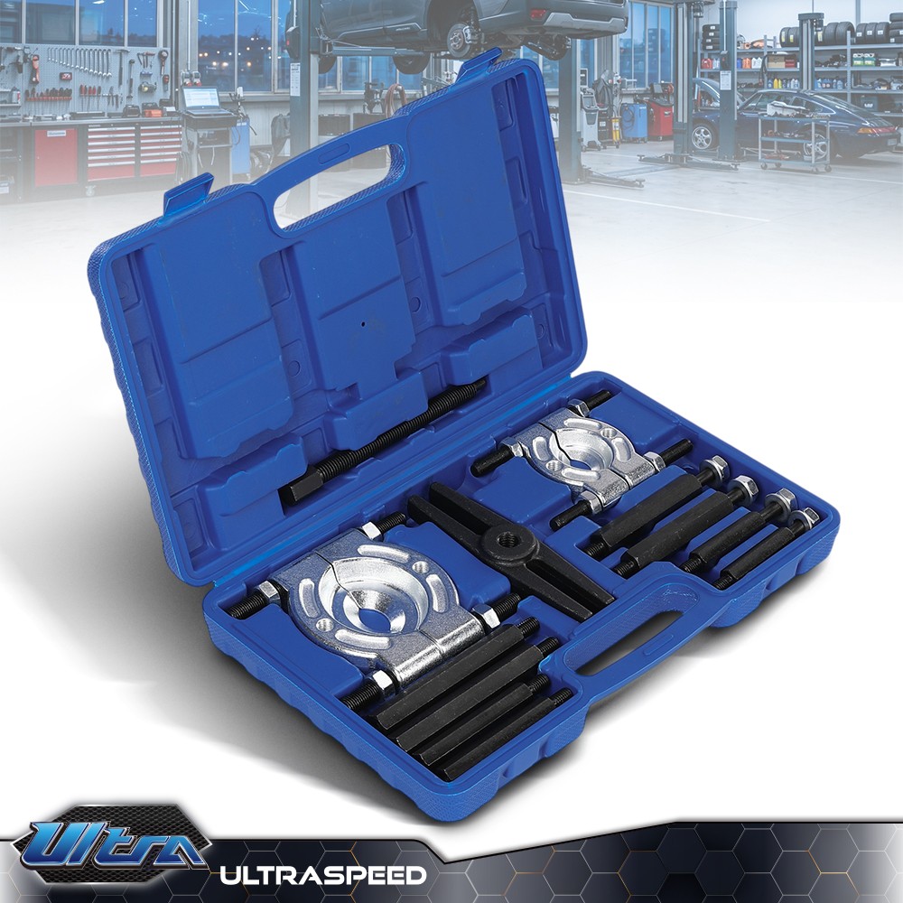 12Pcs Bearing Separator Puller Set Heavy Duty 5 Ton 2″ 3″ Splitter Removal Kit