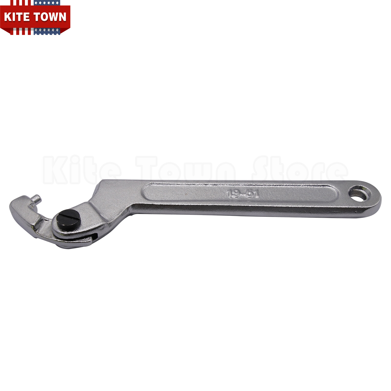 Adjustable Hook Wrench 19–121mm C Round Spanner Tool Slotted Retaining Universal