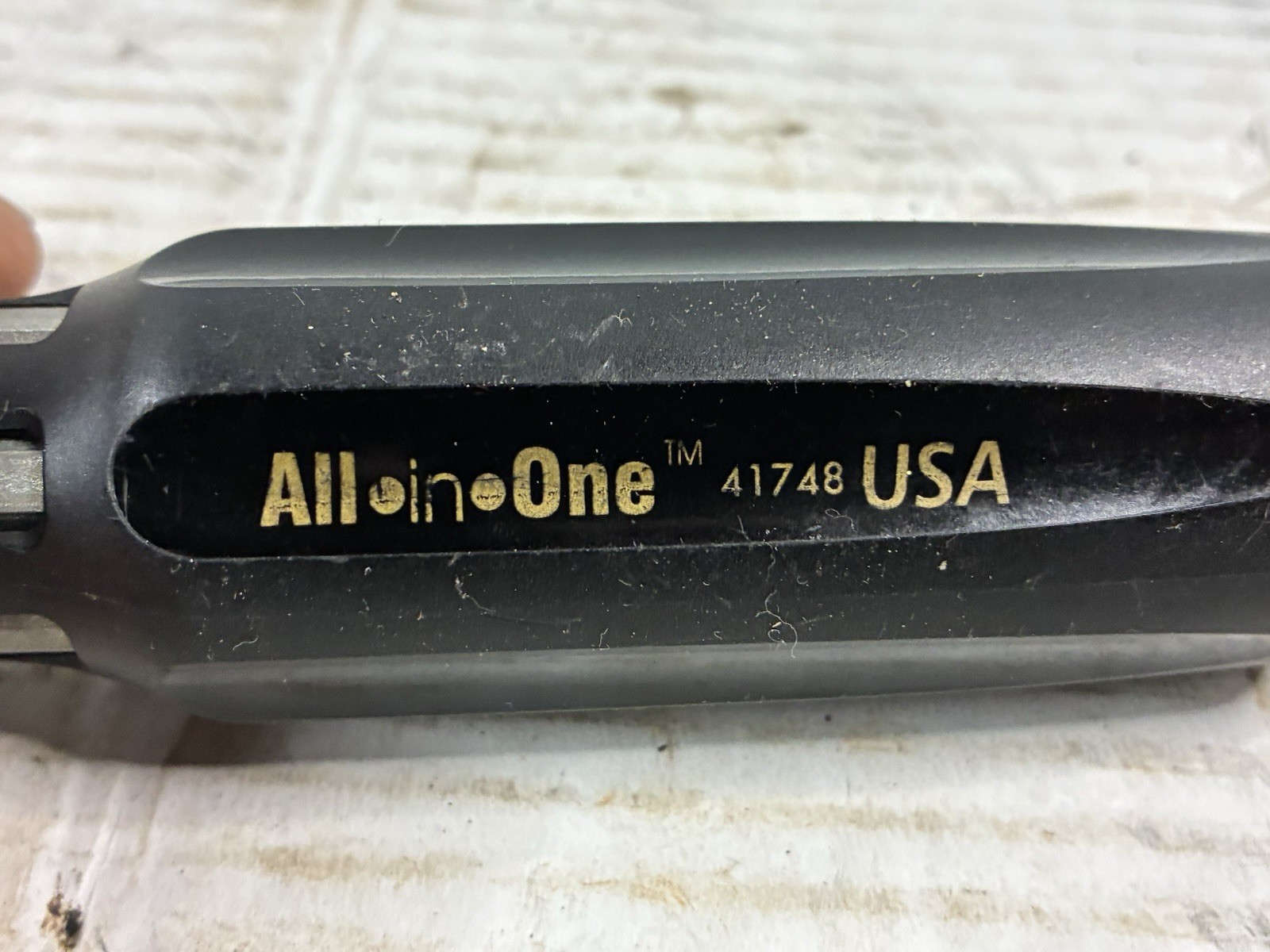 Vintage Craftsman All-in-One Screwdriver 41748 with 3 Phillips and 3 Flat Nice