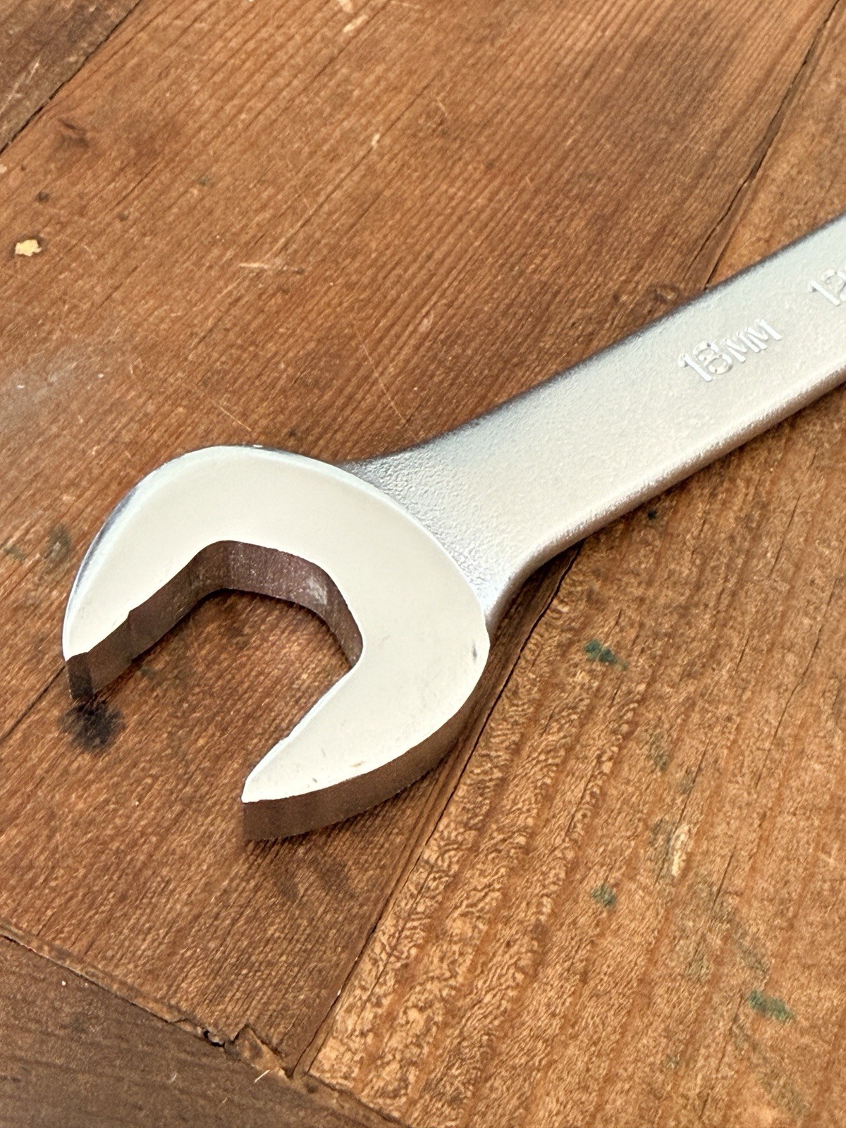 PROTO Professional 1218MASD Combination Wrench 18MM Satin Chrome Metric USA Made
