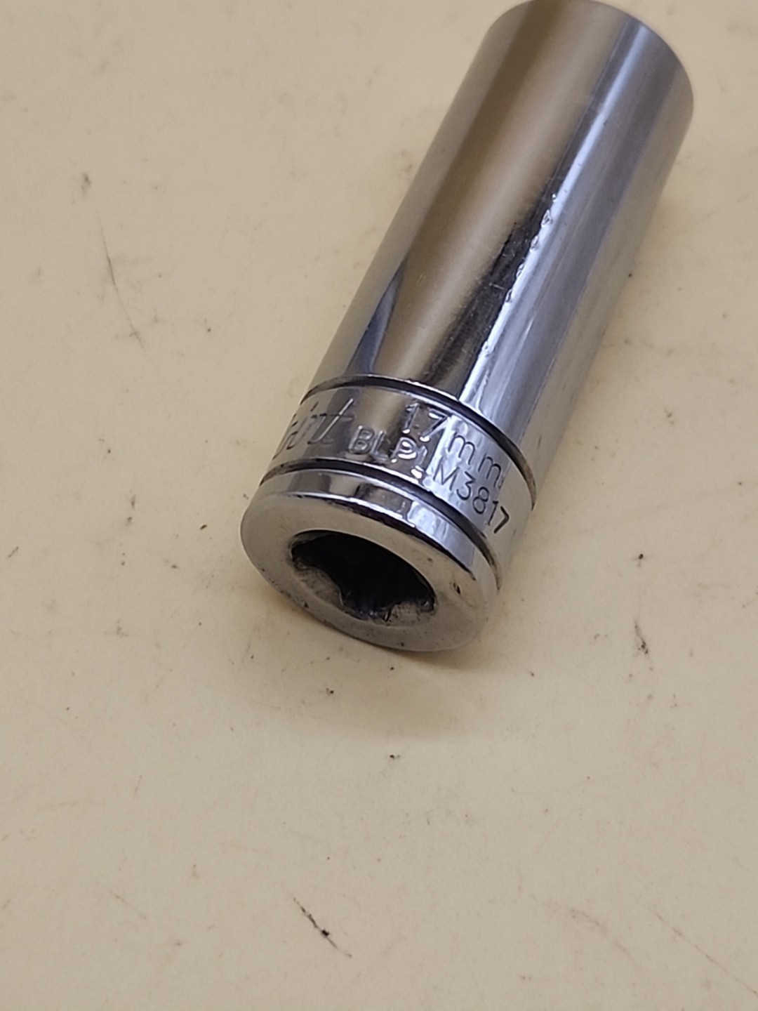Blue Point Tools BLPLM3817 17mm Metric Deep Socket 3/8″ Dr. 12 Pt USA