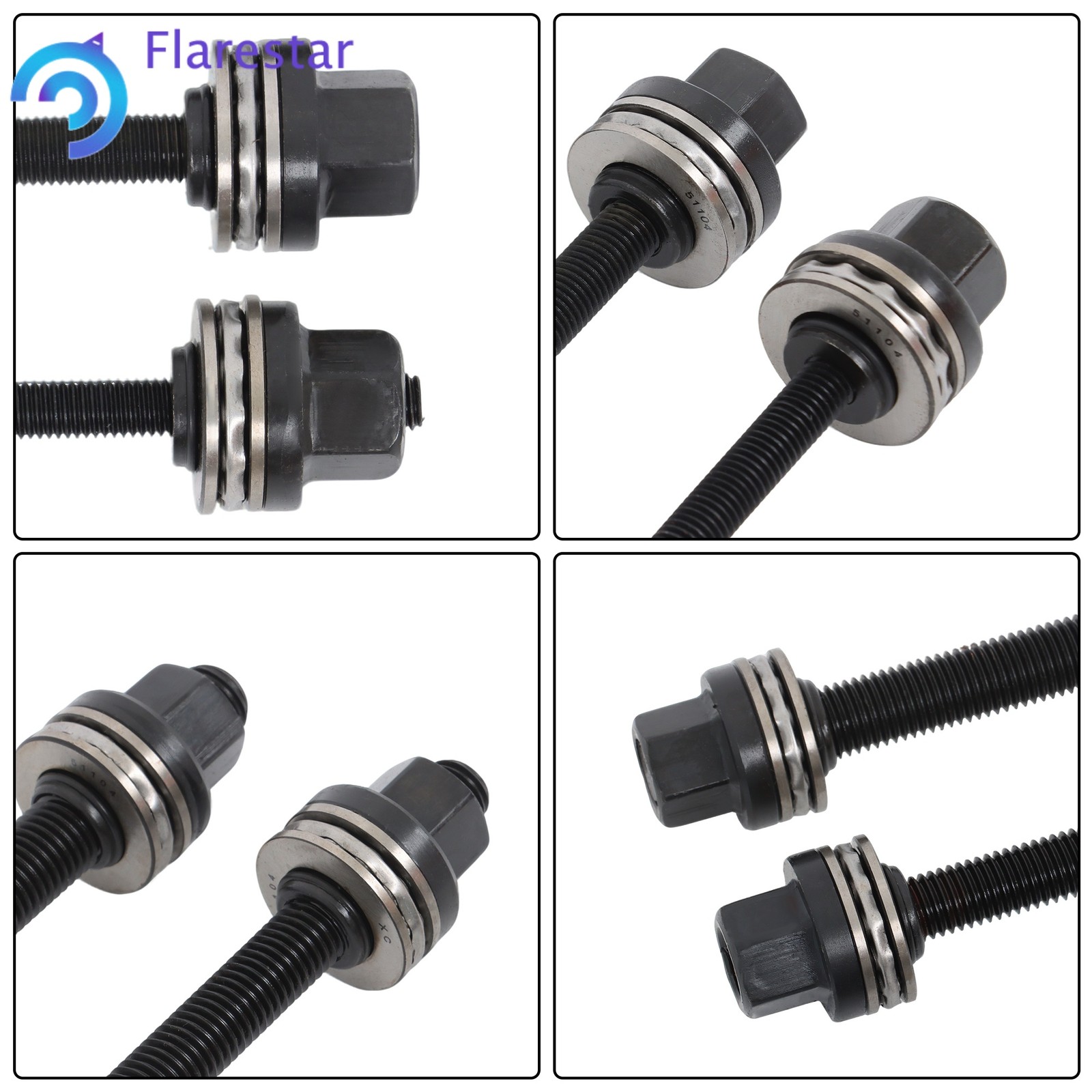 Universal Press & Pull Sleeve Kit Bush Bearing Removal Insertion Tool 26pcs