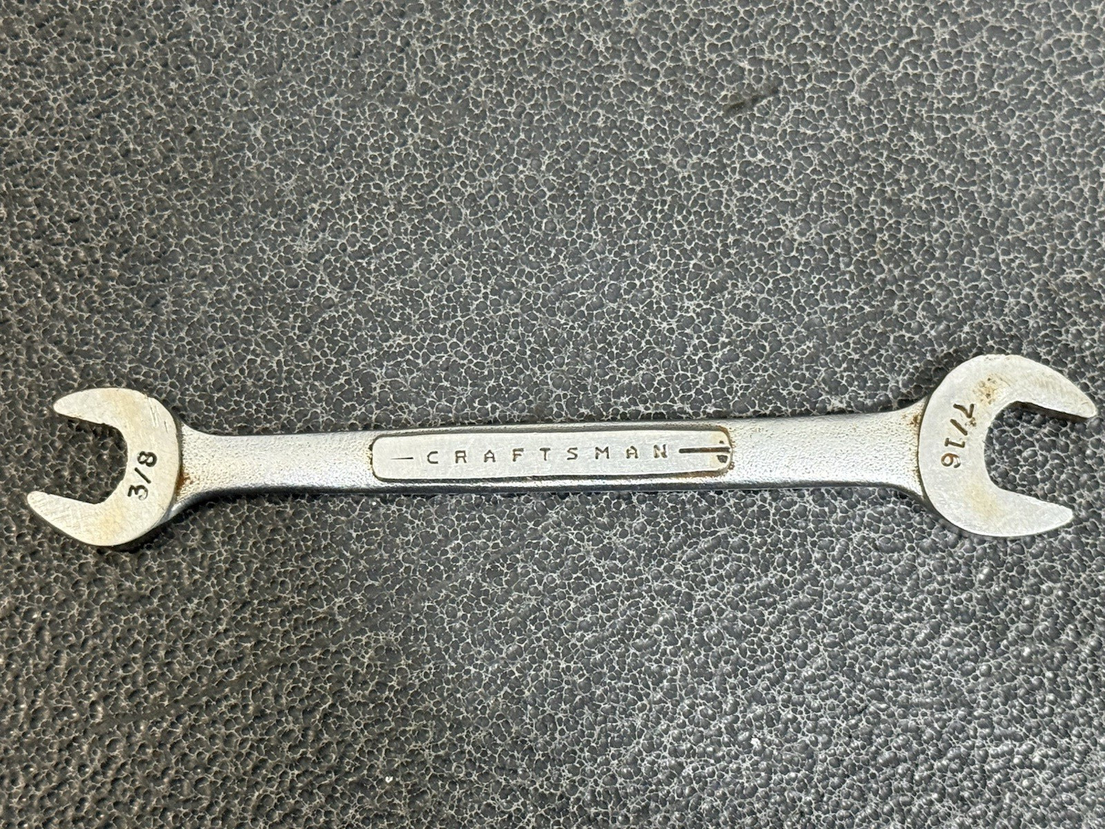 3/8″ x 7/16″ Vintage Craftsman V-Series Double Open End Wrench USA OLD STYLE!